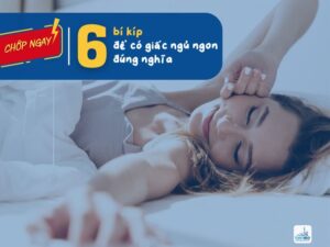 bí kíp để có giấc ngủ ngon