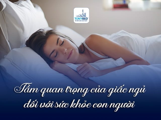 Tầm quan trọng của giấc ngủ đối với sức khỏe