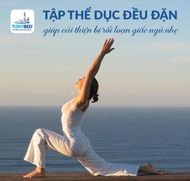 Tập thể dục đều đặn giúp cải thiện chất lượng giấc ngủ