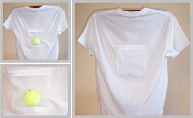 Sử dụng bóng tennis để làm vật cảng