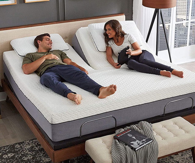 Giường điều khiển thông minh cũng là lựa chọn lý tưởng khi bạn chia sẻ giường với người khác.