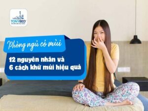 Phòng ngủ có mùi khó chịu đây là cách khử mùi hiệu quả
