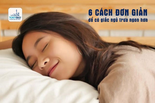 Những cách đơn giản để có giấc ngủ trưa ngon giấc