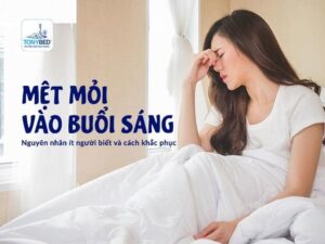 Mệt mỏi vào buổi sáng