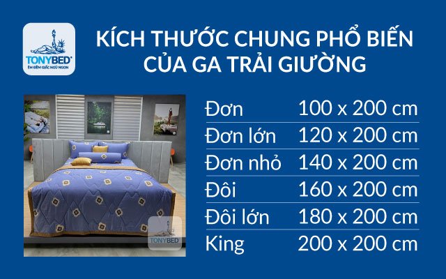 Sai lầm phổ biến mà nhiều người mắc phải là chọn sai kích thước ga giường