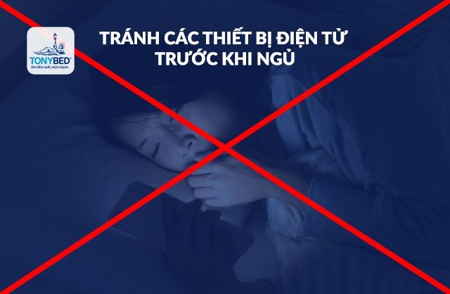Trước khi ngủ không nên sử dụng điện thoại di động