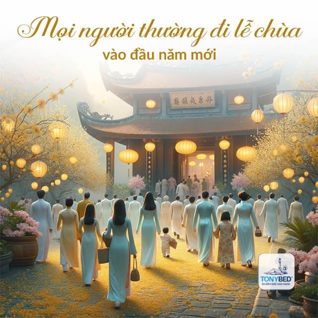 Đi lễ chùa để cầu 1 năm may mắn và bình an