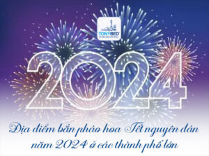 Địa điểm bắn pháo hoa tết 2024