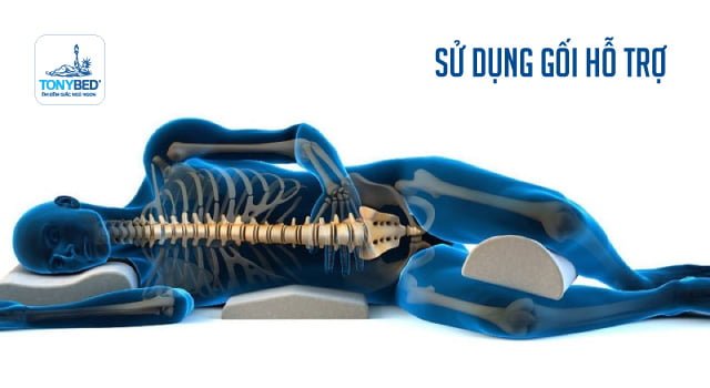 Nên sử dụng các loại gối có khả năng hỗ trợ cột sống