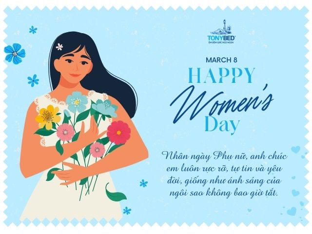 Lời chúc ngày 8 tháng 3 cực hay cho người yêu