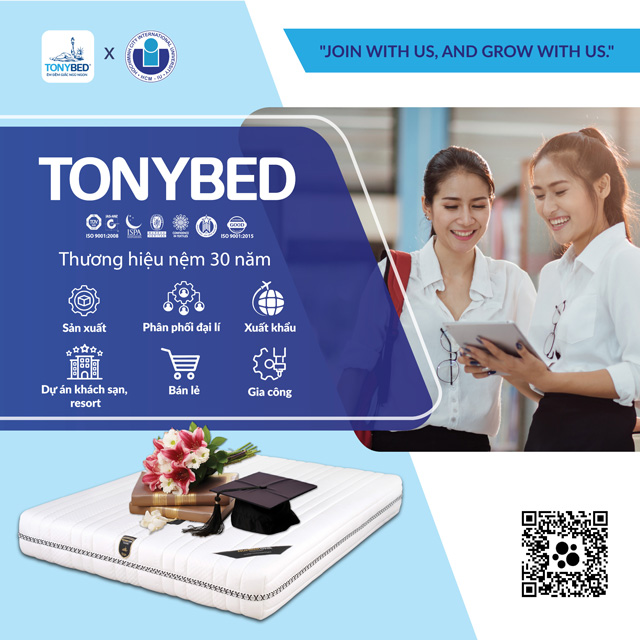 Đặt bút cho ước mơ: Thắp sáng đam mê nghề nghiệp cùng Tonybed tại Ngày hội Việc làm Job Fair 2024 2 join with us and grow with us