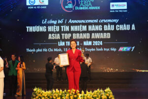 Tonybed top 10 Thương hiệu tín nhiệm hàng đầu châu Á 2024