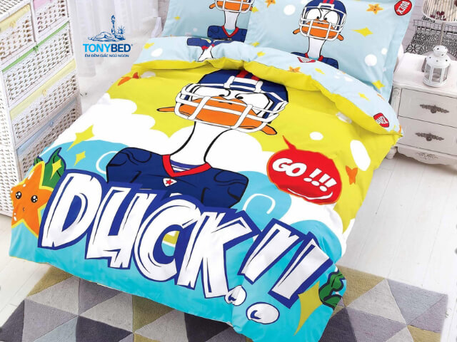 Ga giuong cho be hinh vit Donal