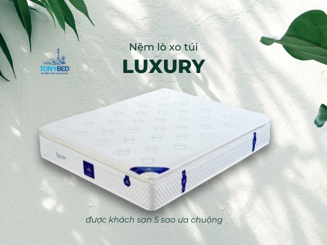 Top 5 loại nệm lò xo khách sạn 5 sao ưa chuộng 5 Nem lo xo tui Luxury