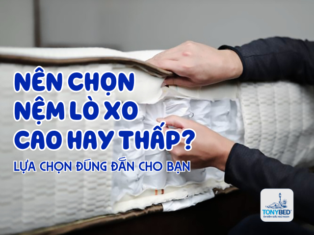 Nên mua nệm lò xo cao hay thấp? Lựa chọn đúng đắn cho bạn 1 nem-chon-nem-lo-xo-cao-hay-thap