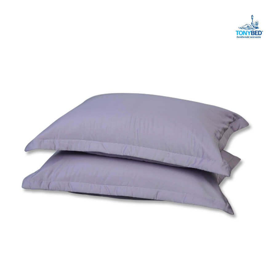 Vỏ gối nằm vải tencel màu trơn tonybed