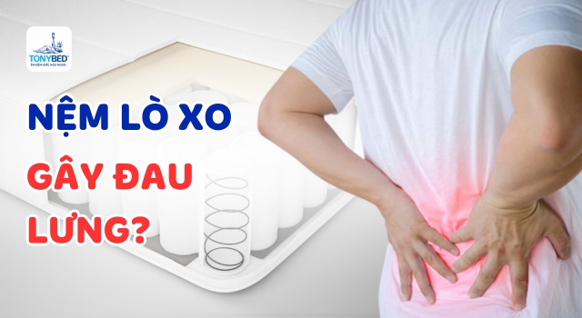 5 hiểu lầm phổ biến về nệm lò xo - Hướng dẫn chọn nệm hiệu quả 2 nem lo xo gay dau lung